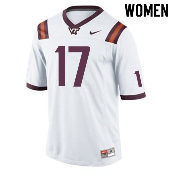 Women #17 Kam Chancellor Virginia Tech Hokies College Football Jerseys Sale-Maroon